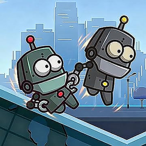 Robo Twins online browser game cover on Paymygame